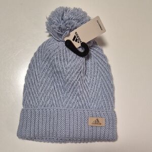 Adidas Light Blue Knit Beanie